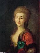 Portrait of Catherine Vorontsova Dimitri Levitzky